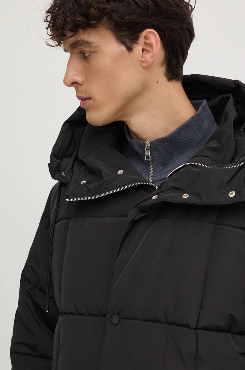 Куртка Armani Exchange чоловіча колір чорний зимова XM000021 AF10247 