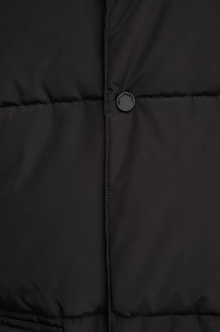 Куртка Armani Exchange чоловіча колір чорний зимова XM000021 AF10247 