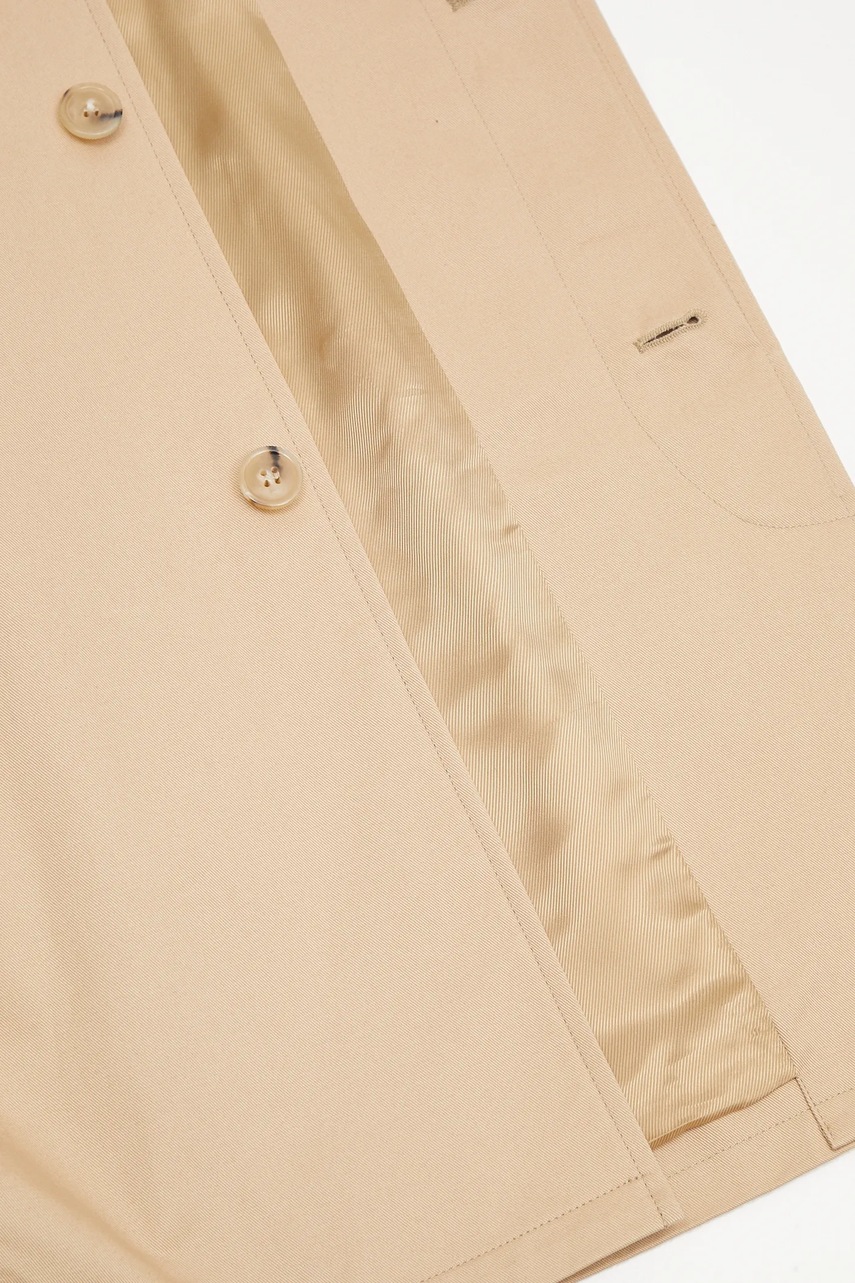 Βαμβακερό παλτό A.P.C. mac ville φωτογραφία