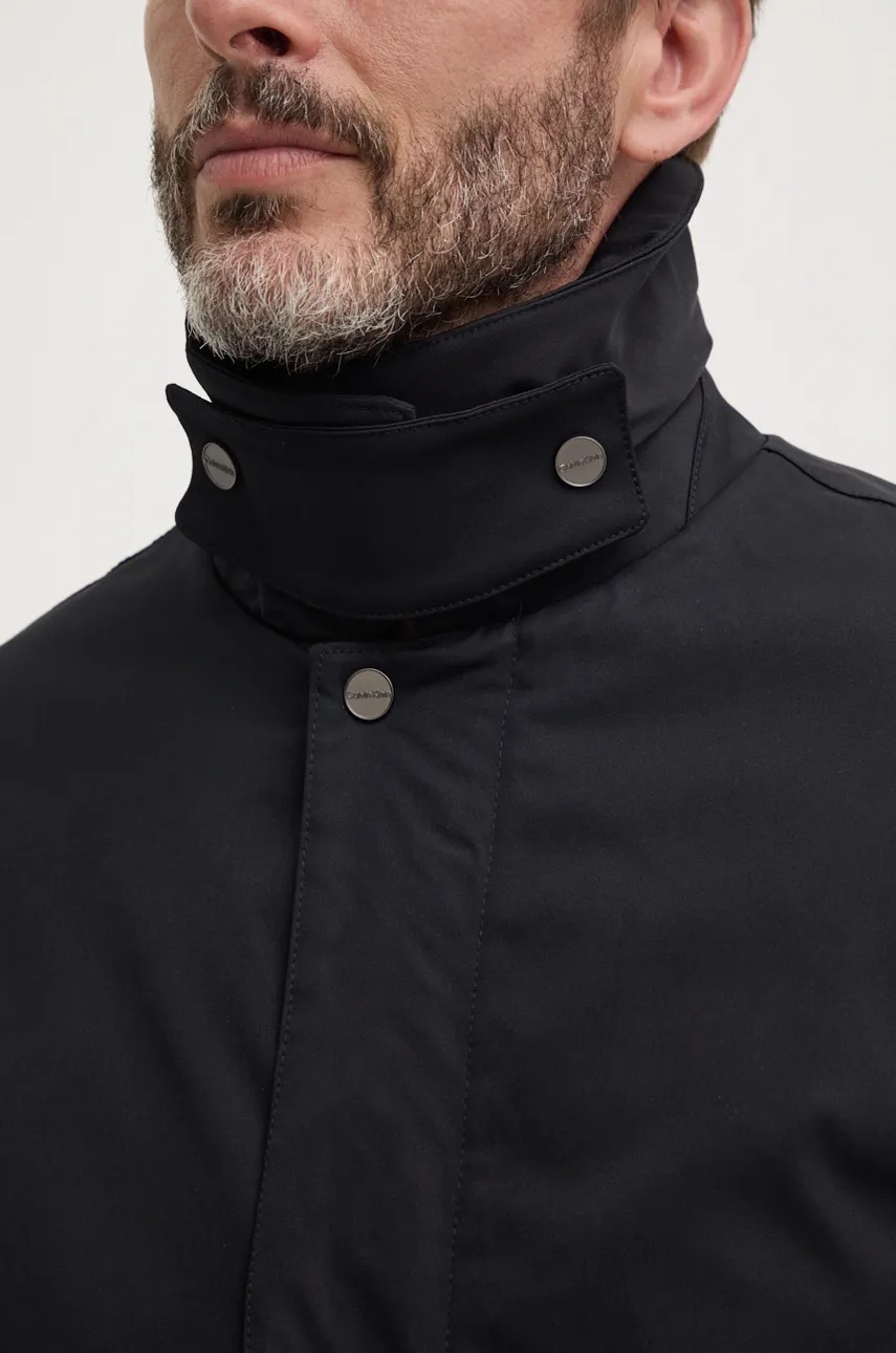 Куртка Calvin Klein чоловіча колір чорний перехідна K10K113728 