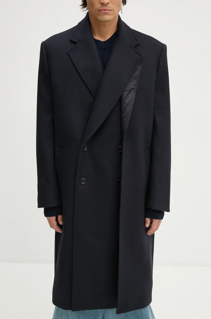 Vlnený kabát Y/Project DOUBLE FRONT COAT