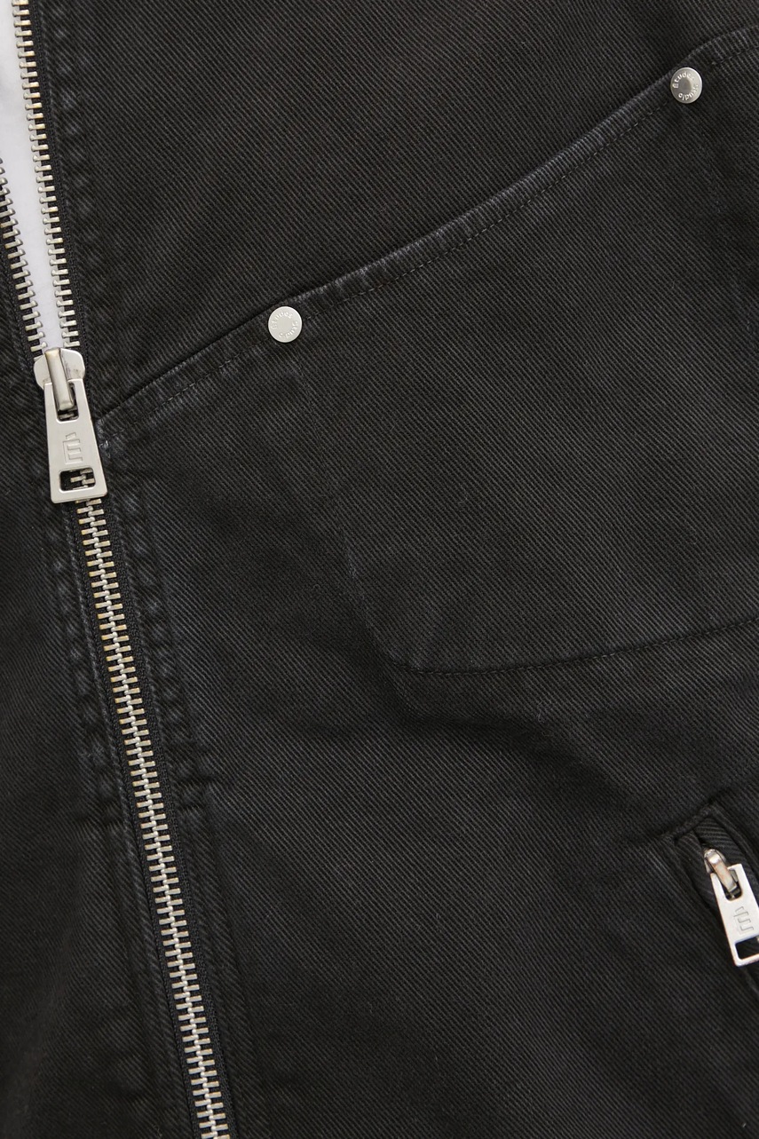 Τζιν μπουφάν Études Studio ανδρικό, χρώμα: μαύρο, H24MMOUT743 φωτογραφία