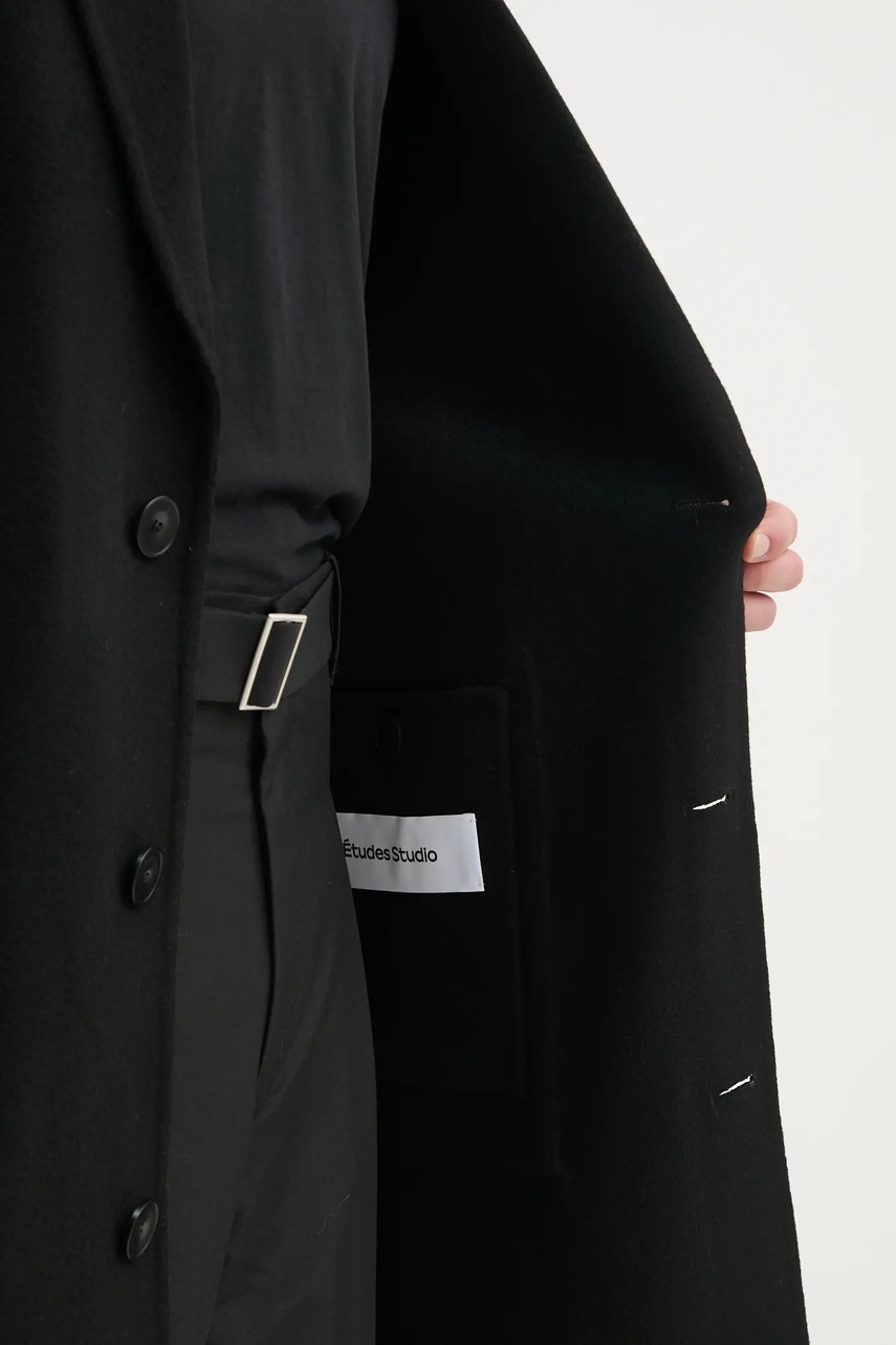 Vlněný kabát Études Studio (obrázek 7)