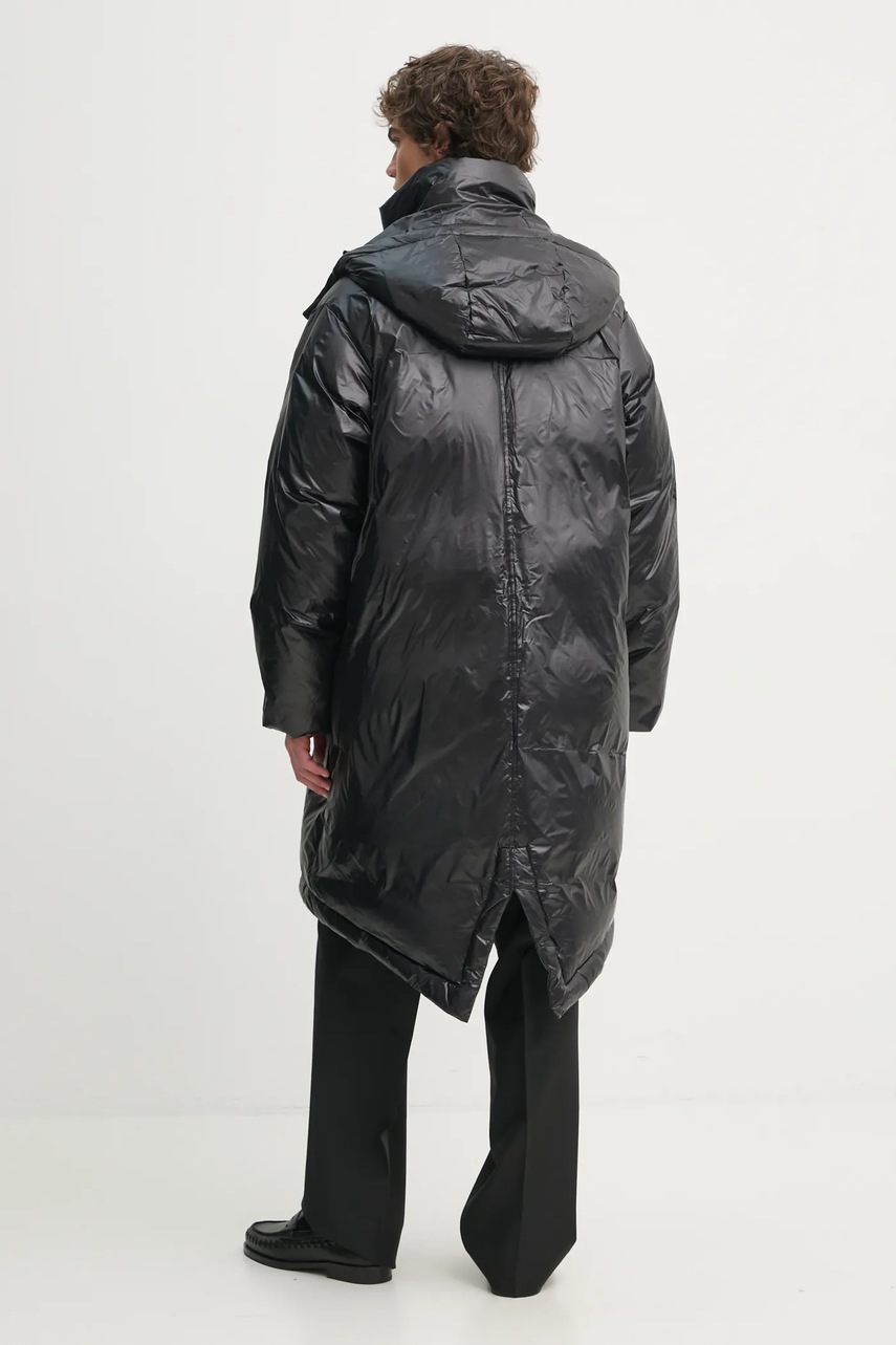 Μπουφάν με επένδυση από πούπουλα Études Studio ανδρικό, χρώμα: μαύρο, H24MMOUT762 φωτογραφία