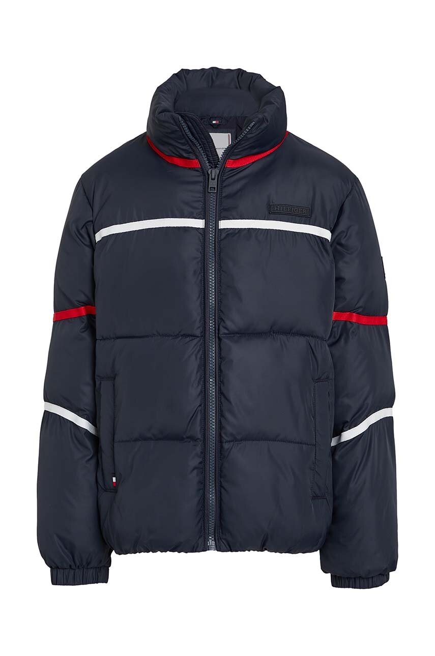 Дитяча куртка Tommy Hilfiger колір синій KS0KS00593