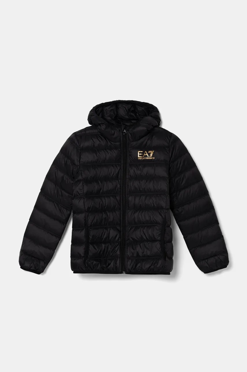 

Детско пухено яке EA7 Emporio Armani в черно 8NBB05 BNGPZ, Черен