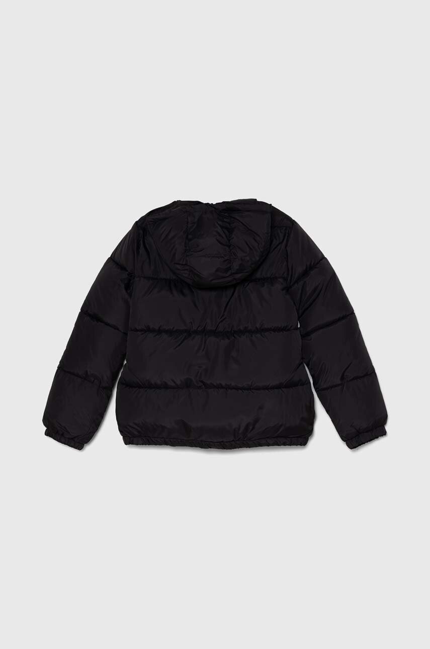 Дитяча куртка Guess колір чорний L4YL16 WGB60