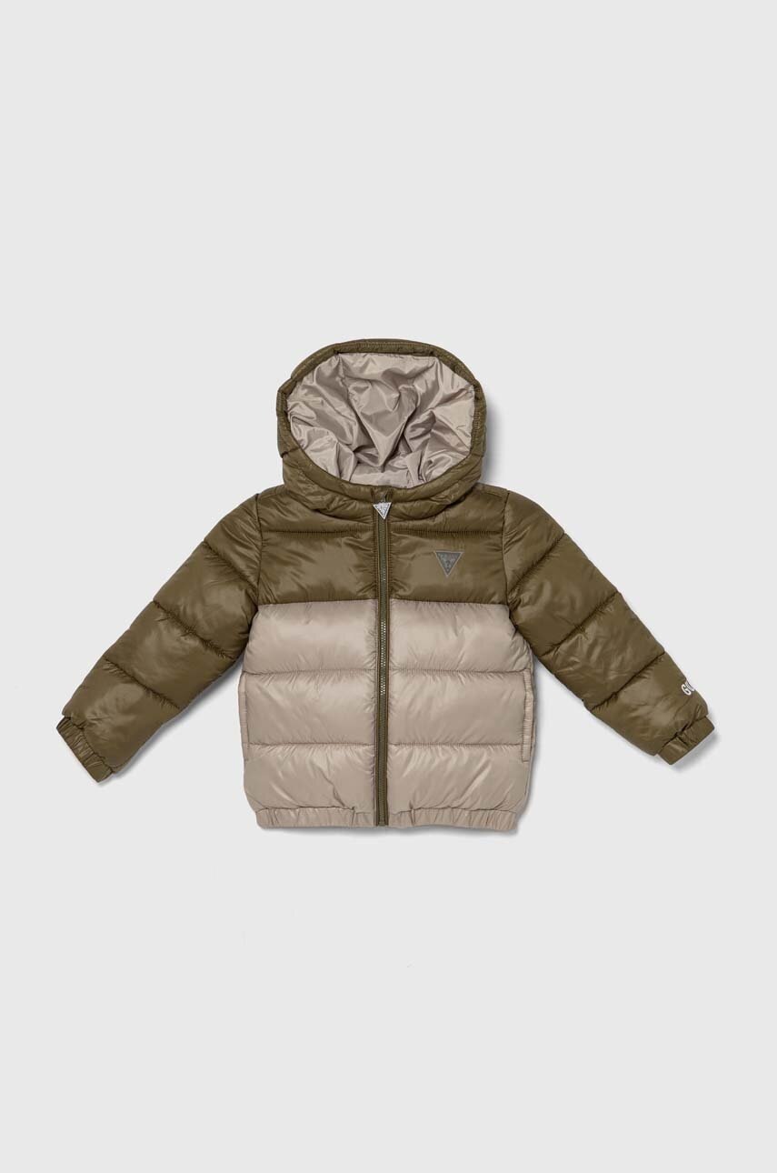

Детско яке Guess в зелено N4YL06 WEGY0, Зелен
