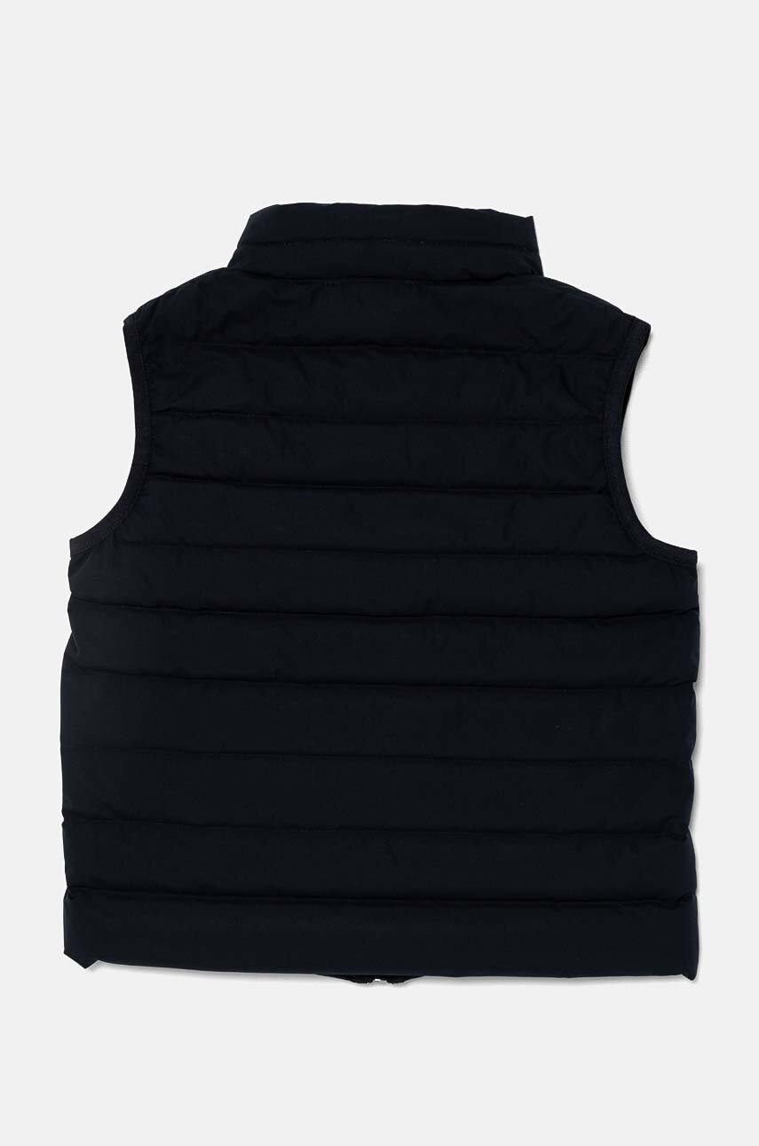 Детский пуховой безрукавник Emporio Armani цвет синий 8N4BQ1 1NLRZ