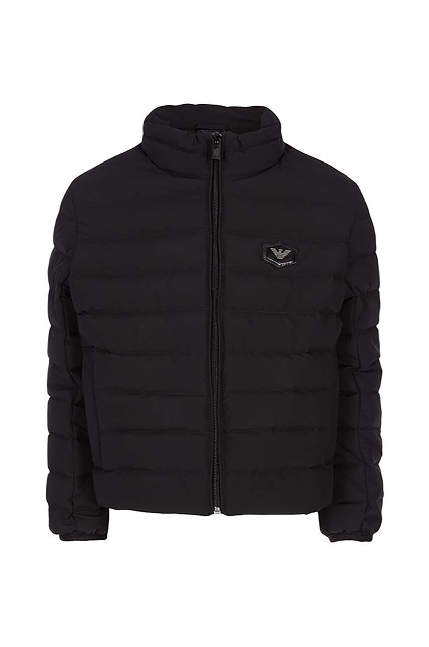 Emporio Armani geaca de puf pentru copii culoarea negru, 8N4BQ2 1NLRZ