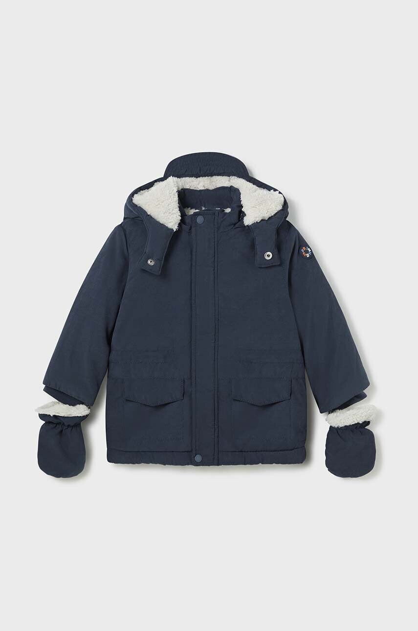 Mayoral geaca bebe culoarea albastru marin, 2467