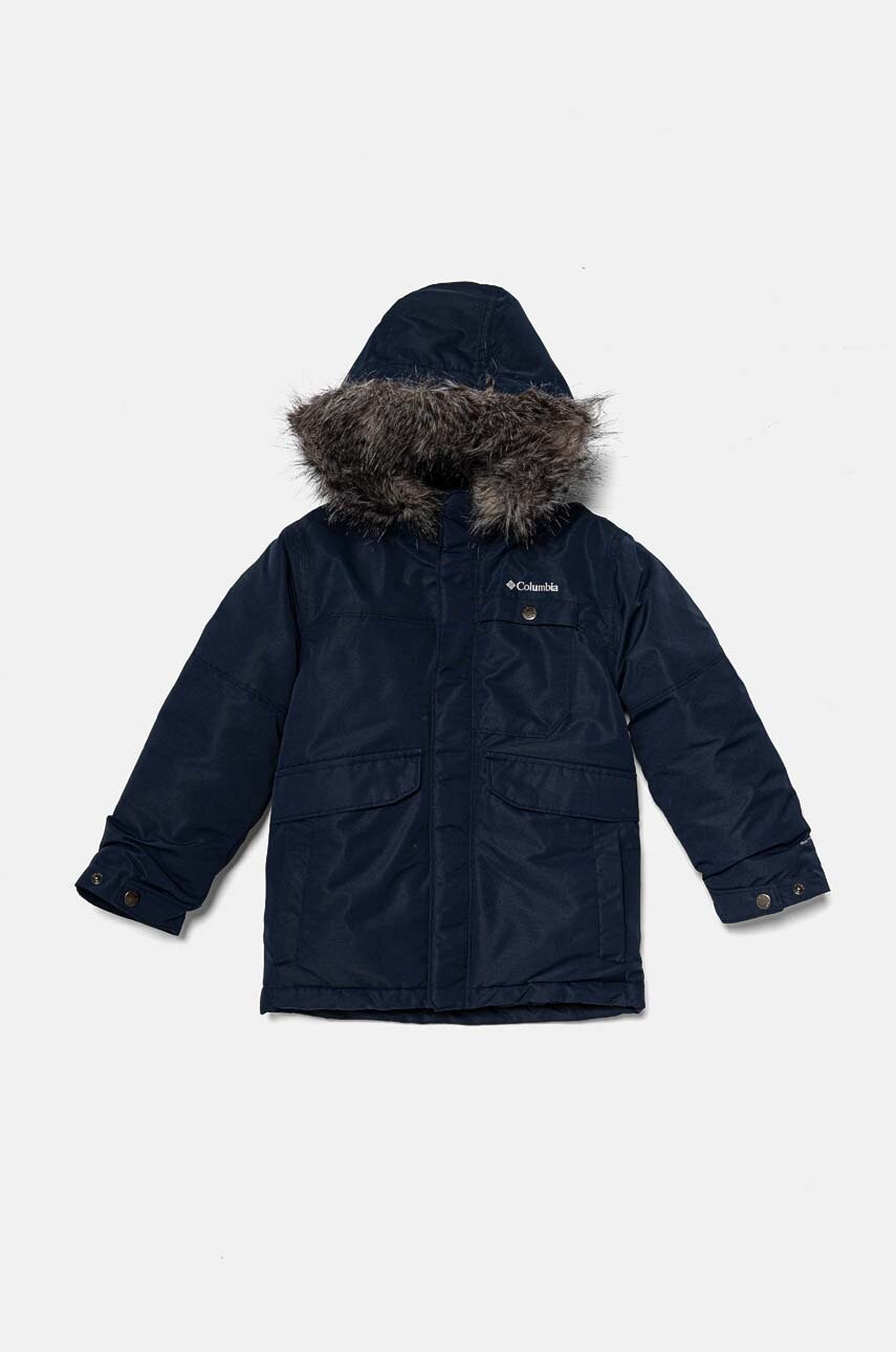 Columbia geaca copii Nordic Strider culoarea albastru marin, 2090222 Columbia geaca copii Nordic Strider culoarea albastru marin, 2090222