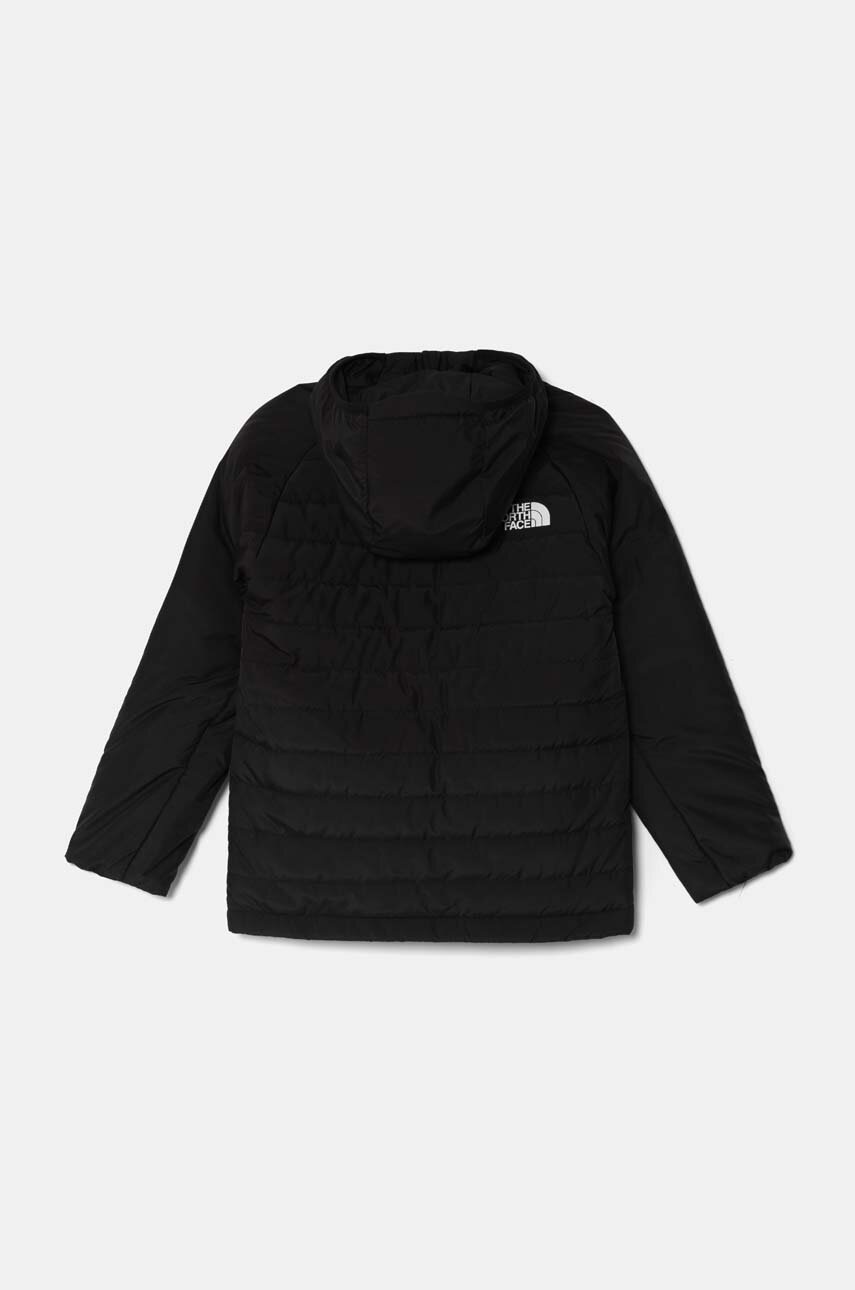 Дитяча куртка The North Face NEVER STOP SYNTHETIC JACKET колір чорний NF0A89HRJK31