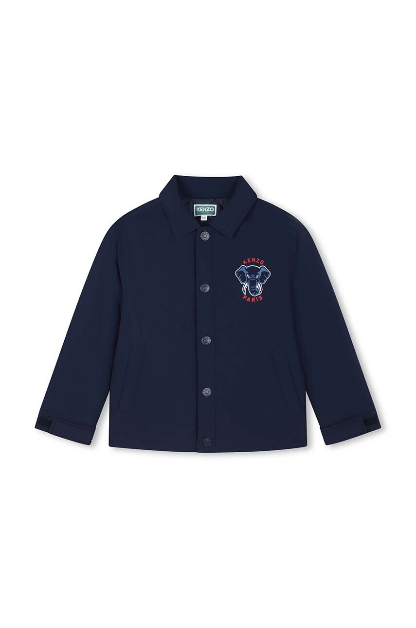 Дитяча куртка Kenzo Kids колір синій K60721