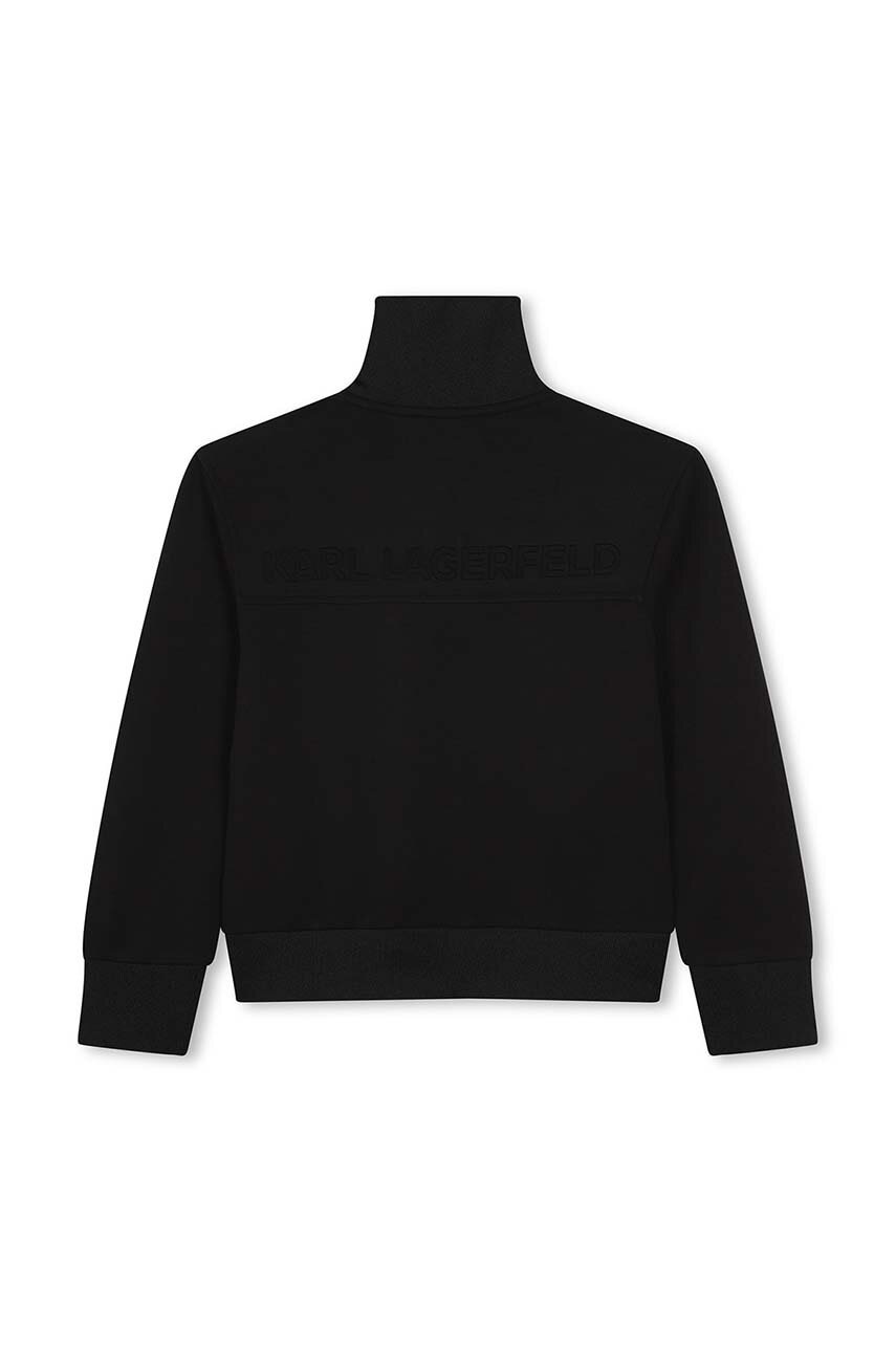Детская кофта Karl Lagerfeld цвет чёрный однотонная Z30261 в Днепре Детская кофта Karl Lagerfeld цвет чёрный однотонная Z30261 в Днепре