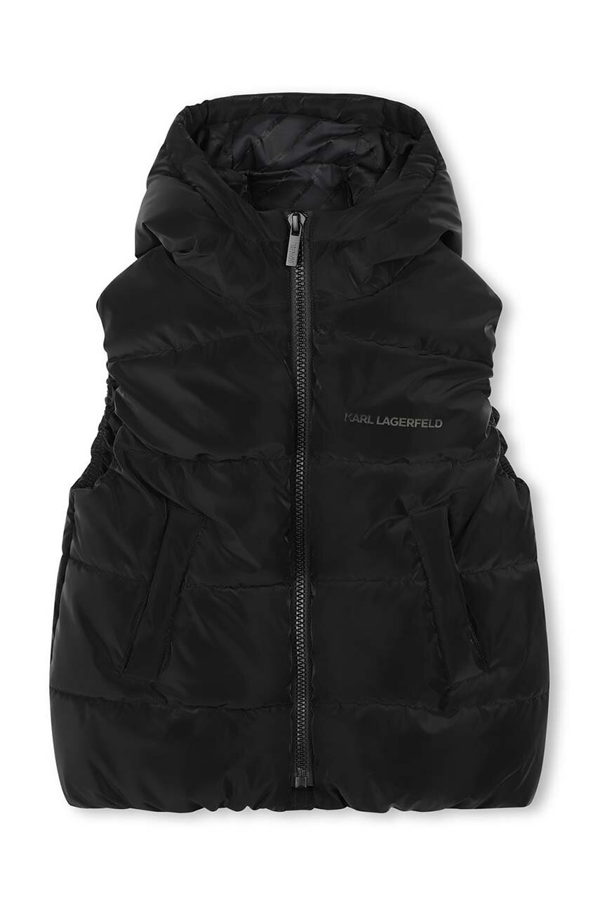 Детская безрукавка Karl Lagerfeld цвет чёрный Z30267