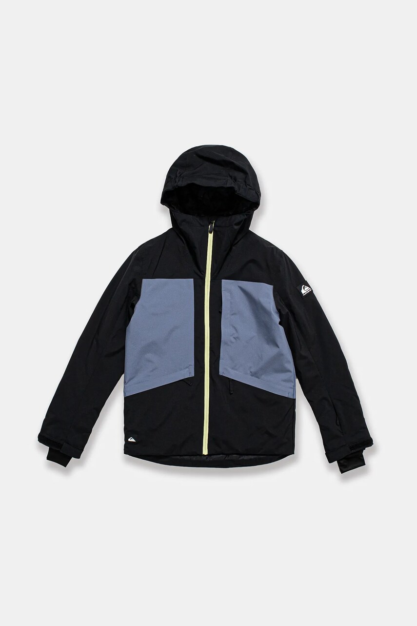 Quiksilver geaca de schi pentru copii AMBITION JK culoarea negru, EQBTJ03213