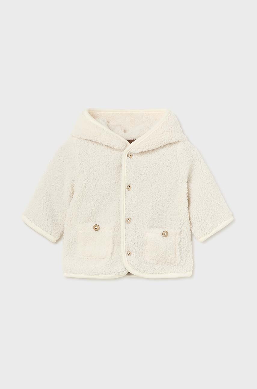 Двусторонняя детская куртка Mayoral Newborn цвет коричневый 2448