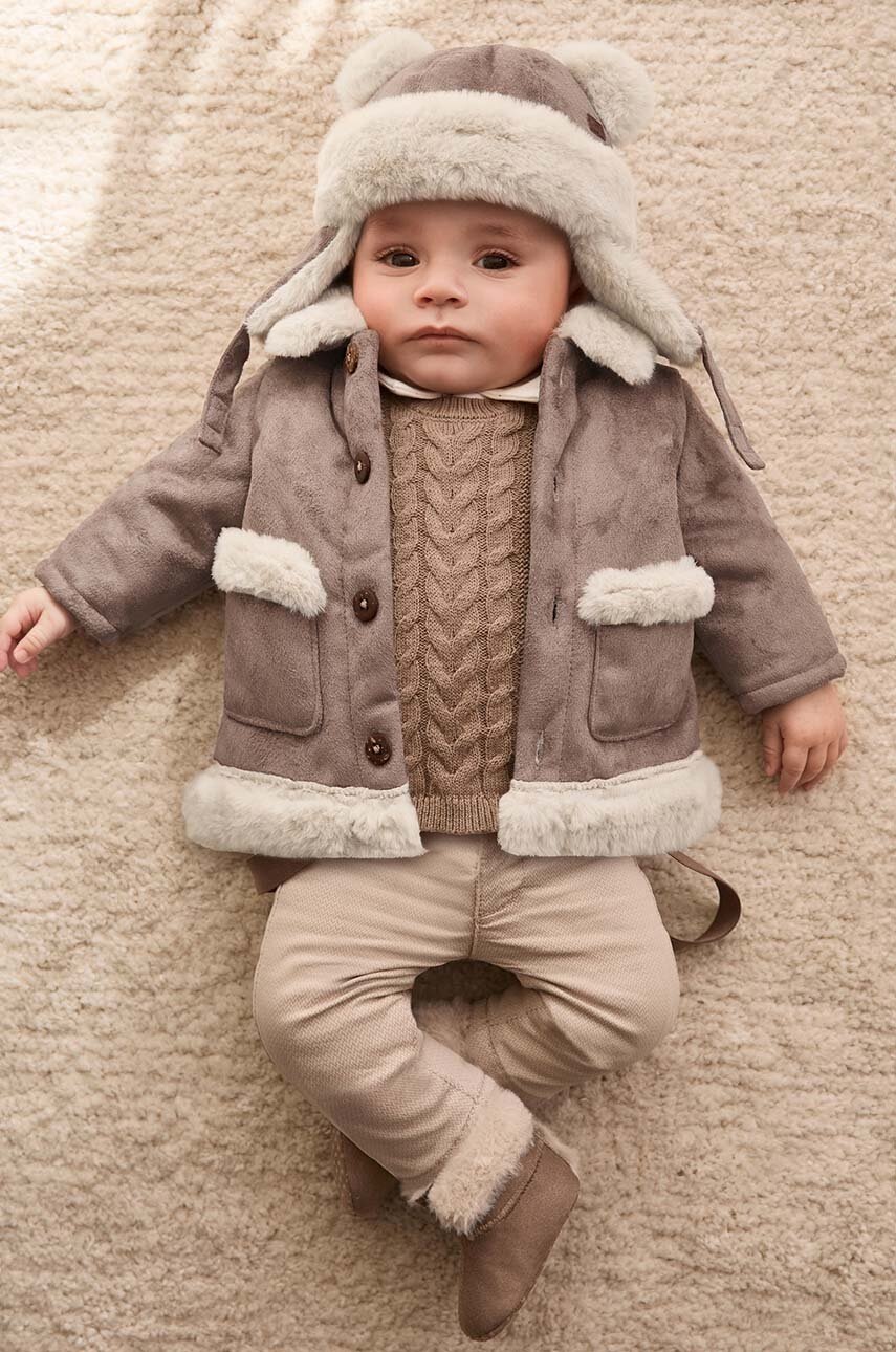 

Бебешко яке Mayoral Newborn в кафяво 2456, Кафяв