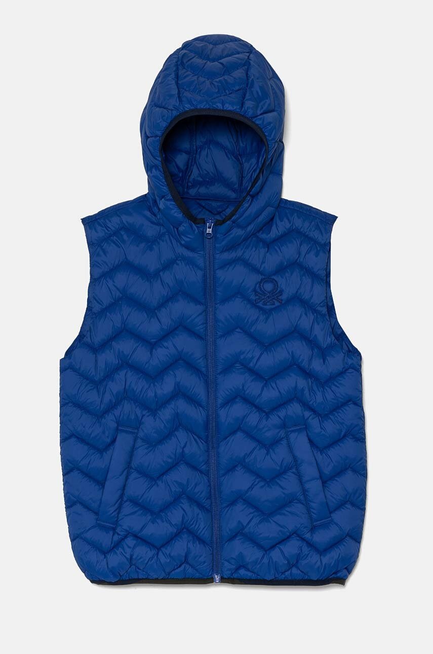 

Детски елек United Colors of Benetton в синьо 2TWDCJ00R, Син