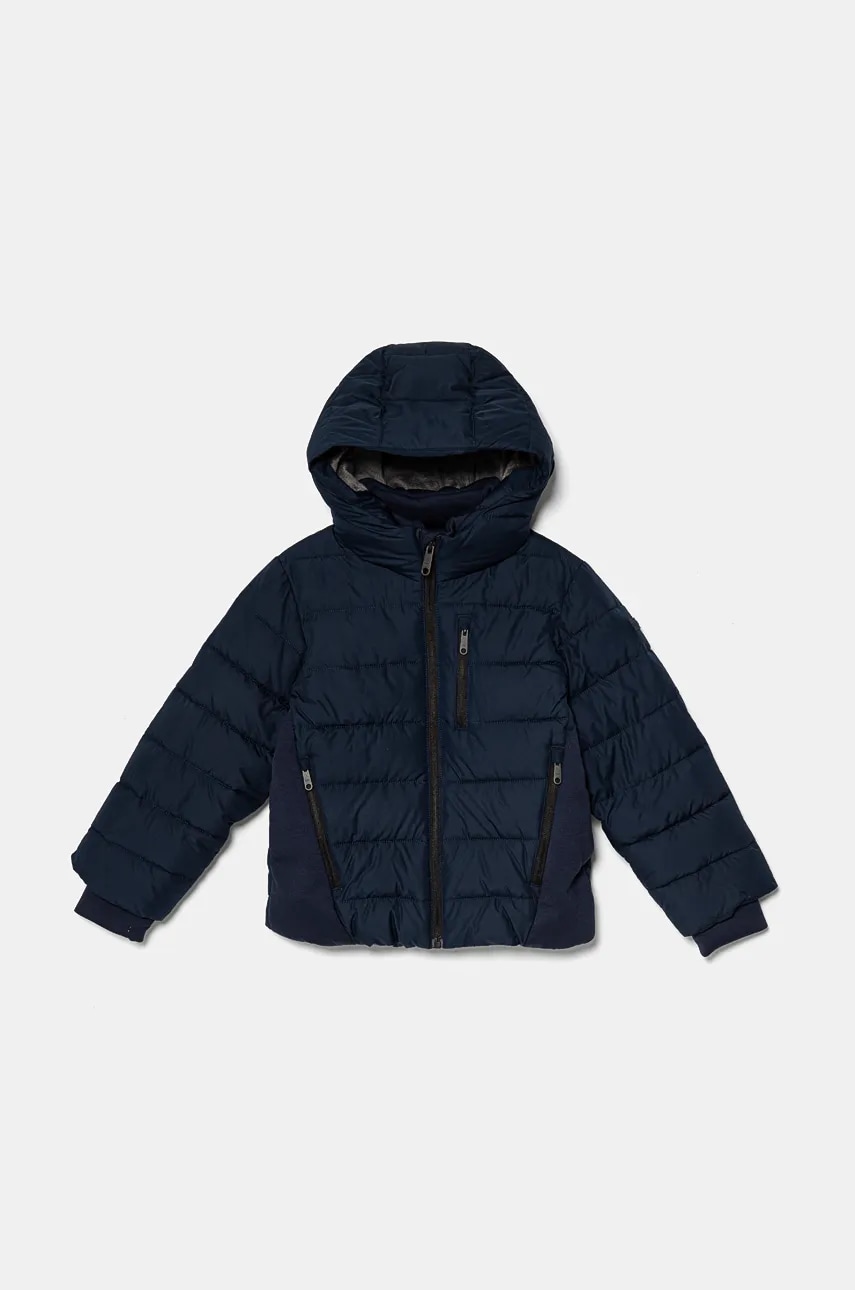 Abercrombie & Fitch geaca copii culoarea albastru marin, KI232-4008