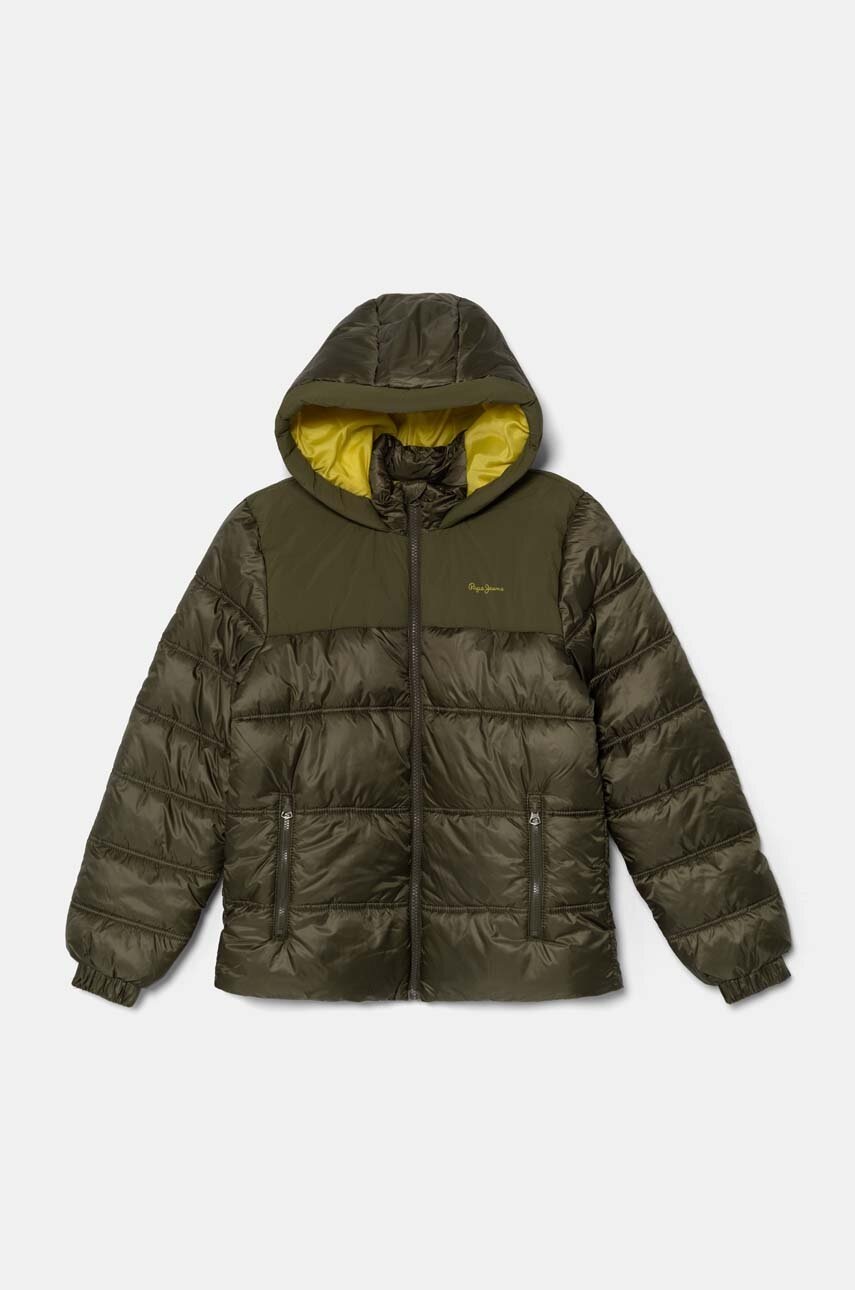 

Детско яке Pepe Jeans ODONIS в зелено PB401282, Зелен