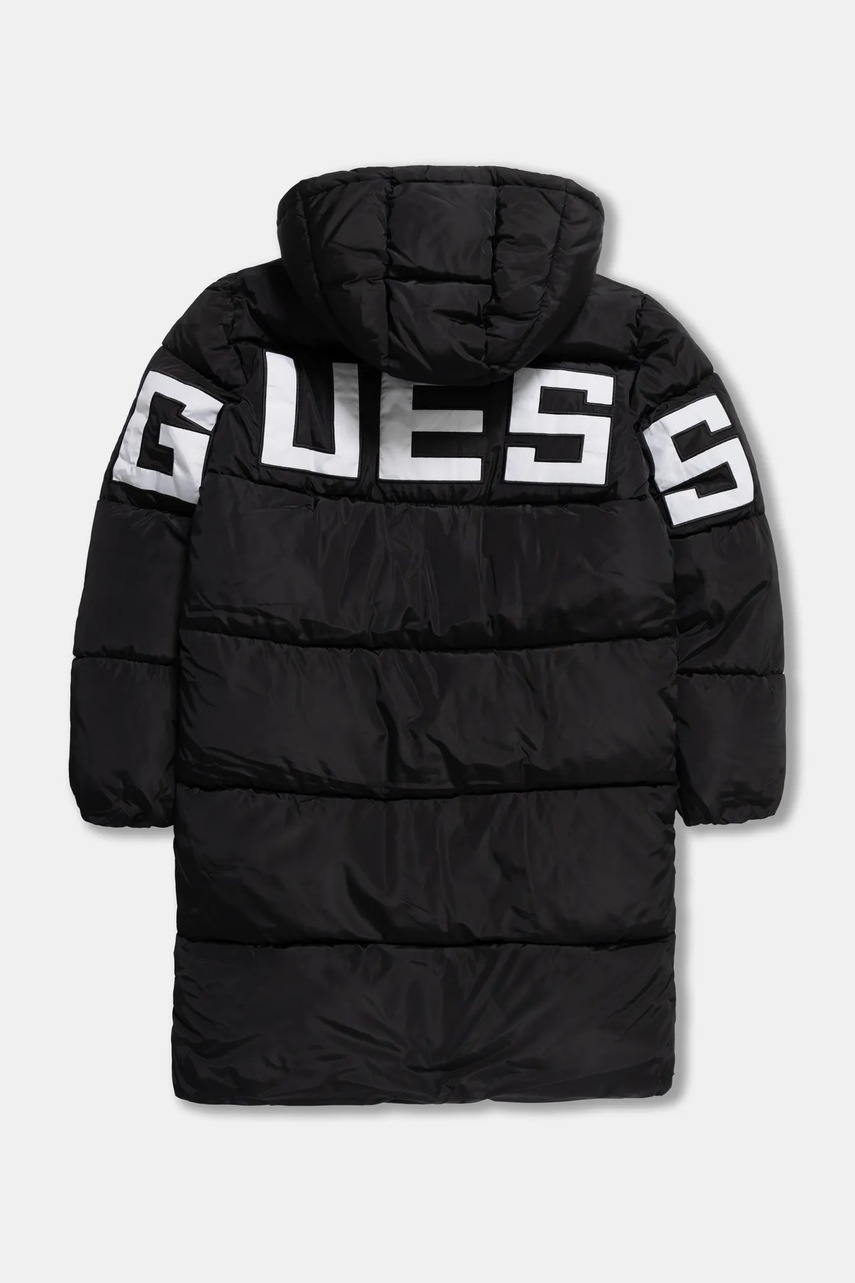 Дитяча куртка Guess колір чорний L4BL02 WB240