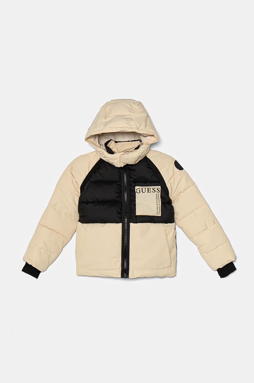 

Детско яке Guess в бежово L4BL10 WGSQ0, Бежов