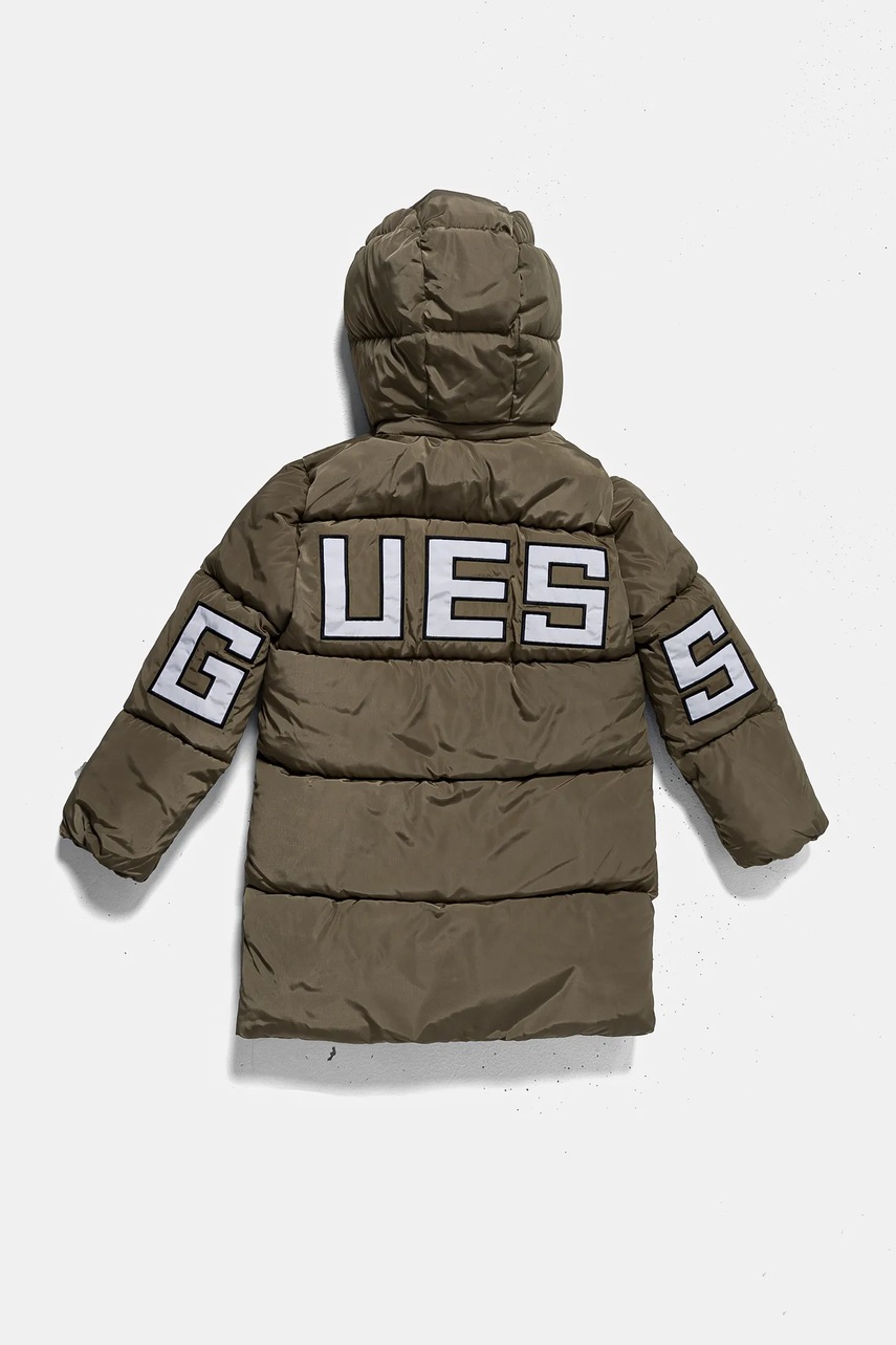 Детская куртка Guess цвет зелёный N4BL02 WB240