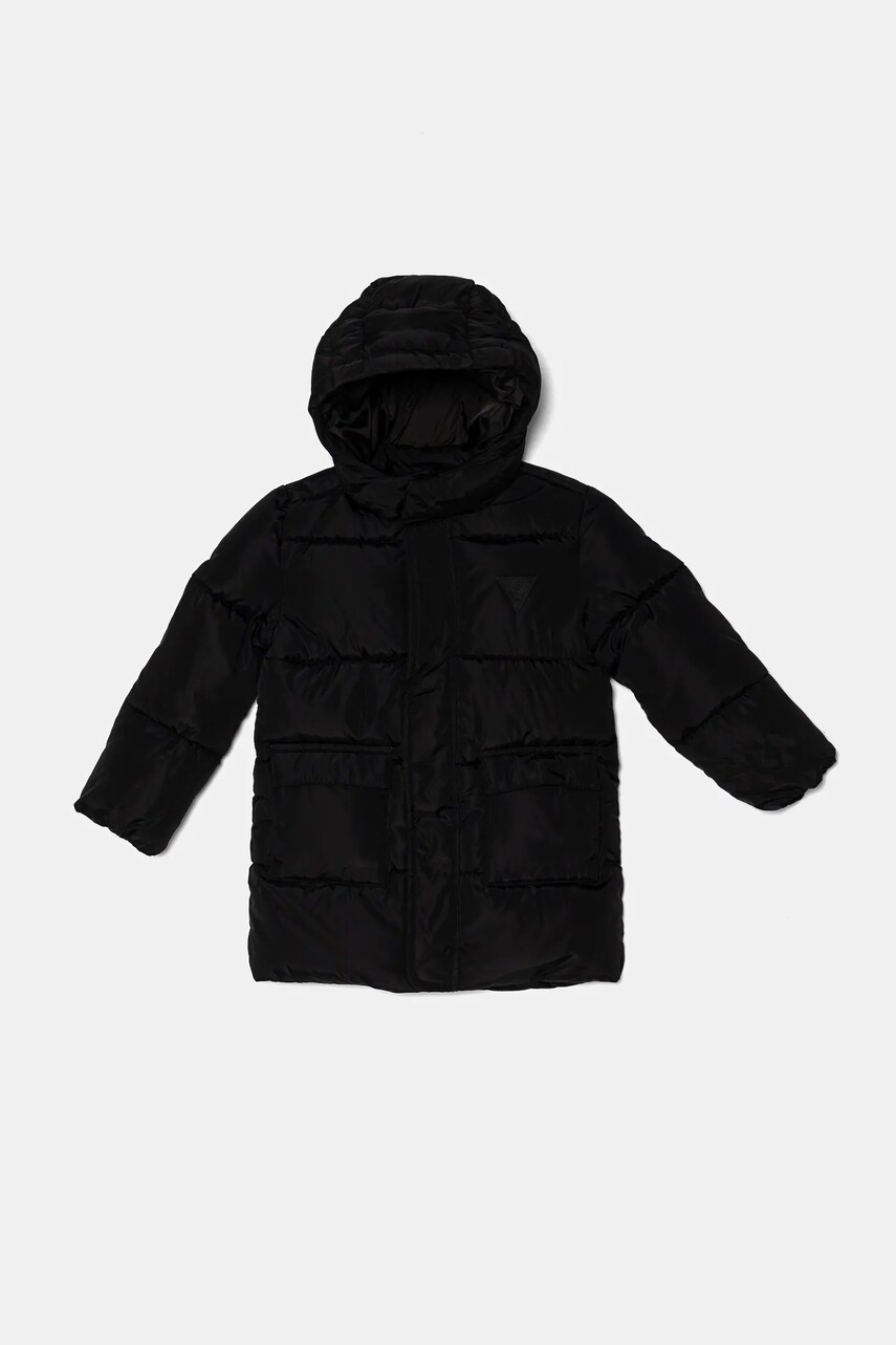 Levně Dětská bunda Guess černá barva, N4BL02 WB240