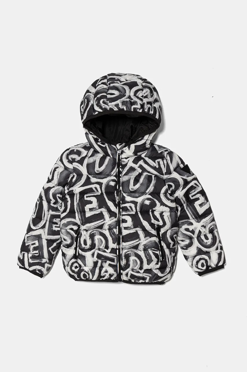 

Детско яке Guess в сиво N4BL09 WCFM0, Сив
