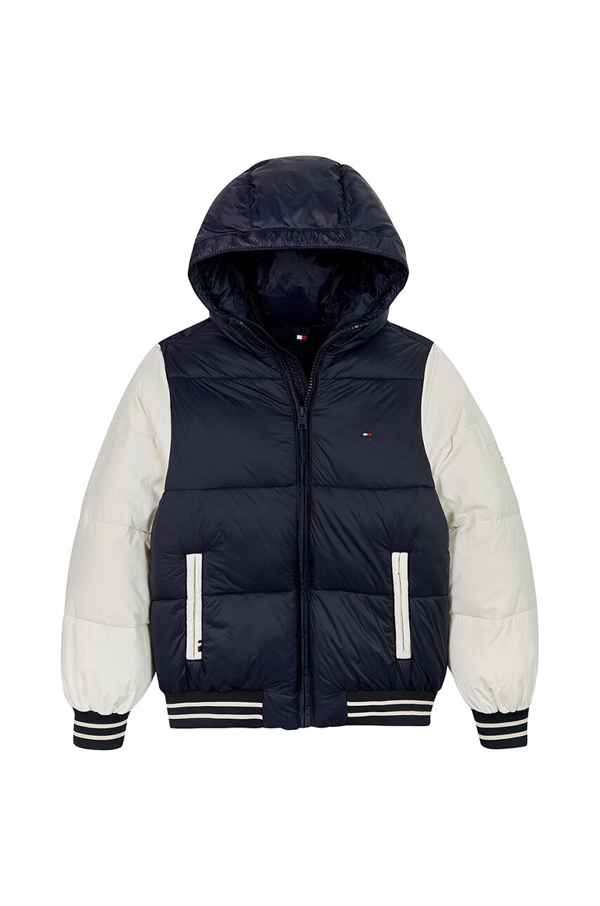 Детская куртка Tommy Hilfiger цвет синий KB0KB09465