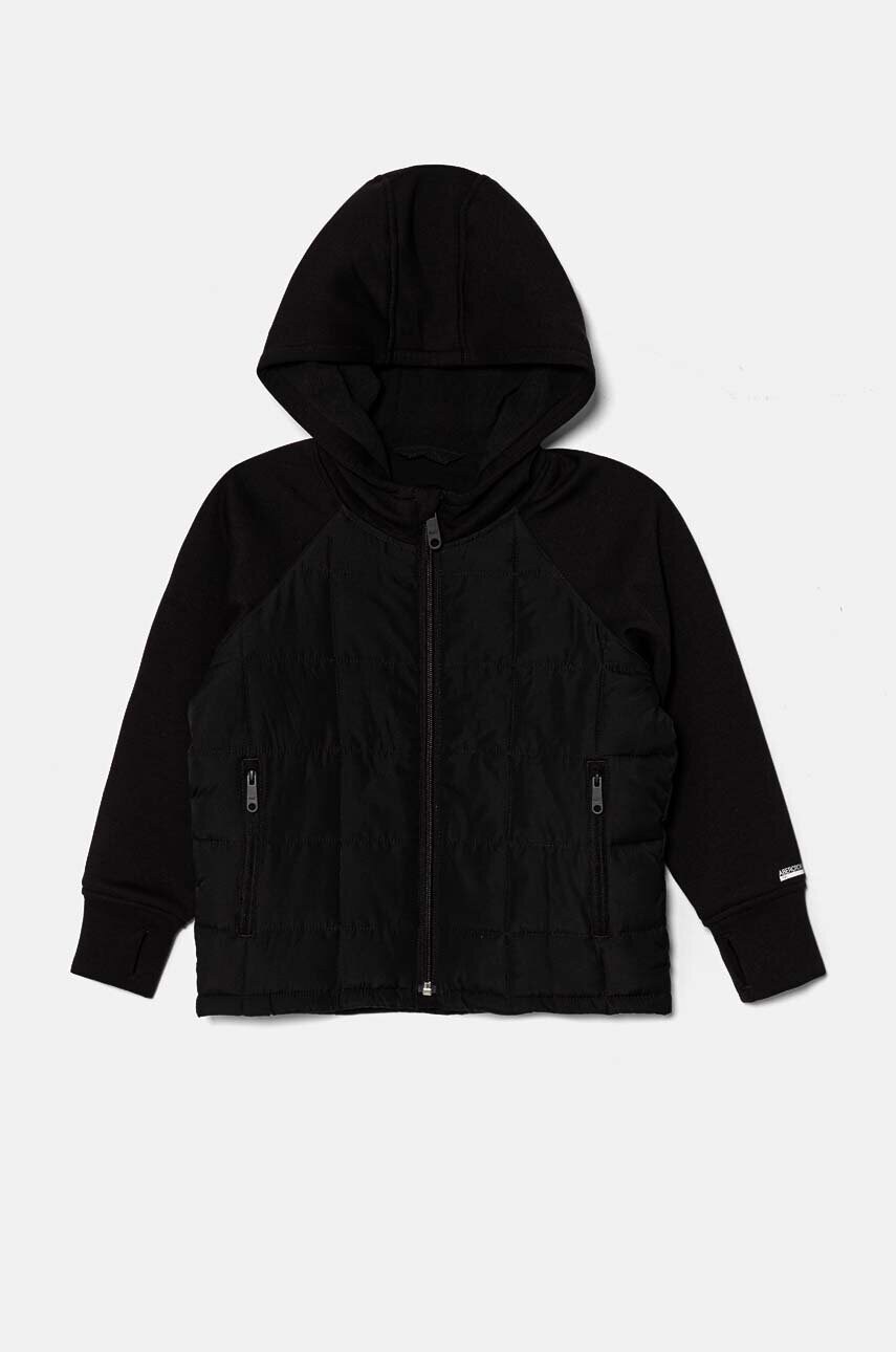 Abercrombie & Fitch geaca copii culoarea negru, KI232-4010