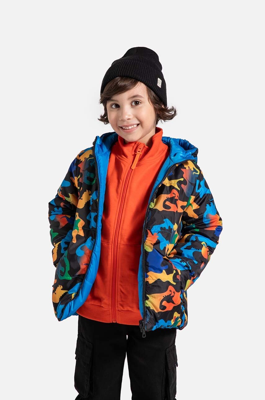 

Детско яке с две лица Coccodrillo в синьо OUTERWEAR BOY KIDS, Син