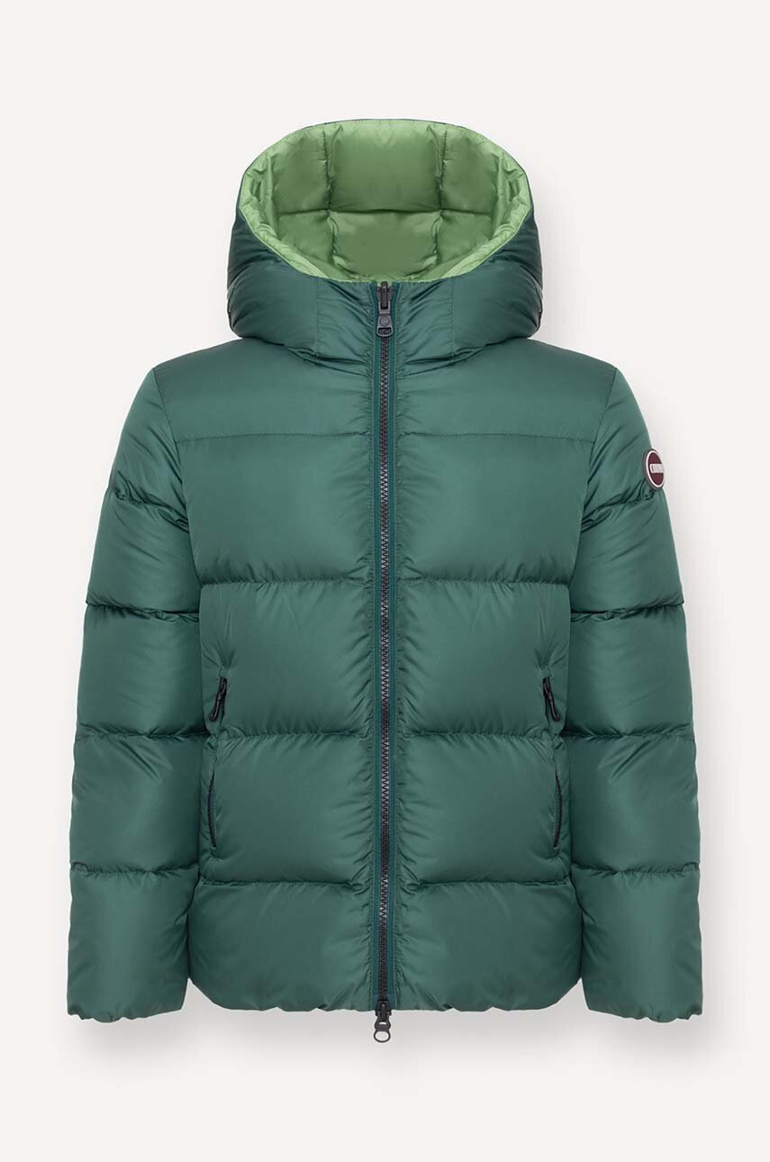 Дитяча пухова куртка Colmar E-CONCRETE колір зелений 3409.9WY