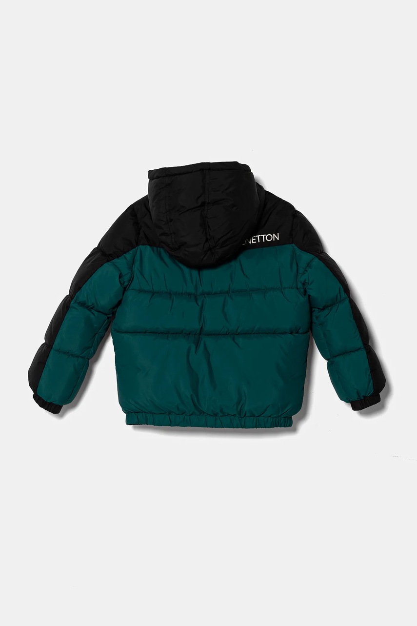 Детская куртка United Colors of Benetton цвет зелёный 2WU0CN05H
