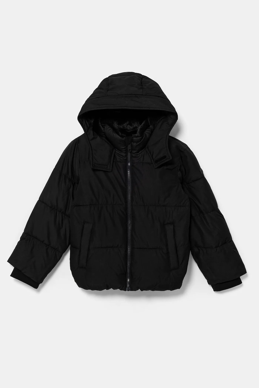 Abercrombie & Fitch geaca copii culoarea negru, KI232-4040