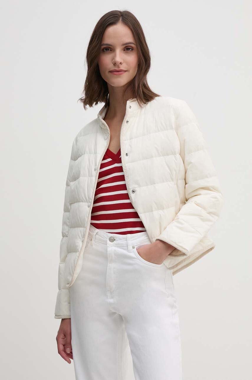 

Пухено яке Tommy Hilfiger в бежово зимен модел WW0WW42377, Бежов