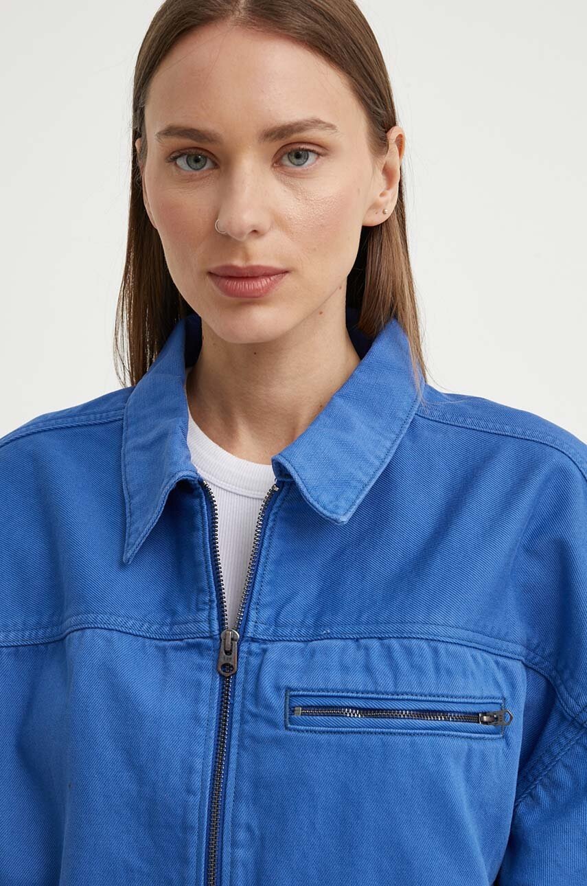 Джинсова куртка G-Star Raw жіноча перехідна oversize D24569-D300 