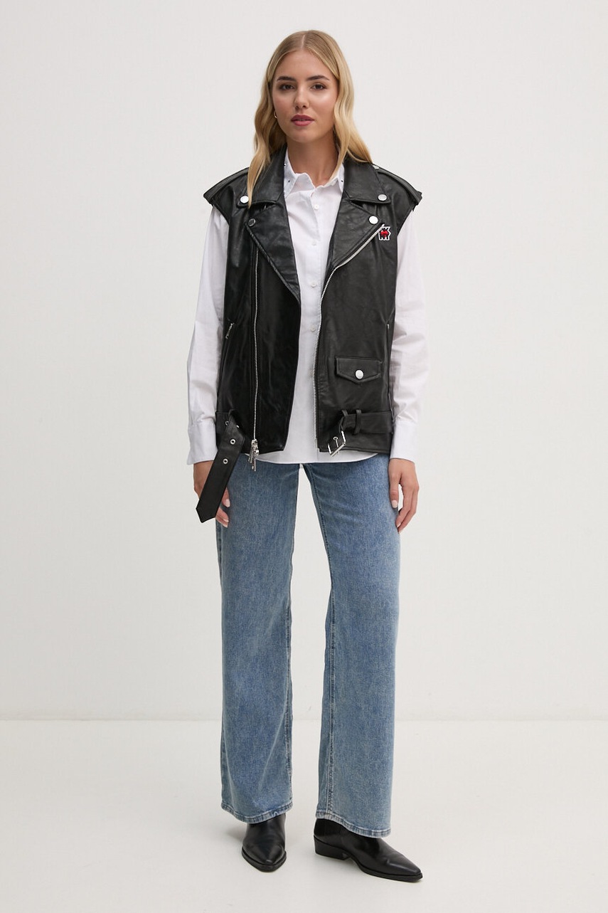 Dkny ujjatlan fekete, női, átmeneti, D2E4A110 termék 2. képe