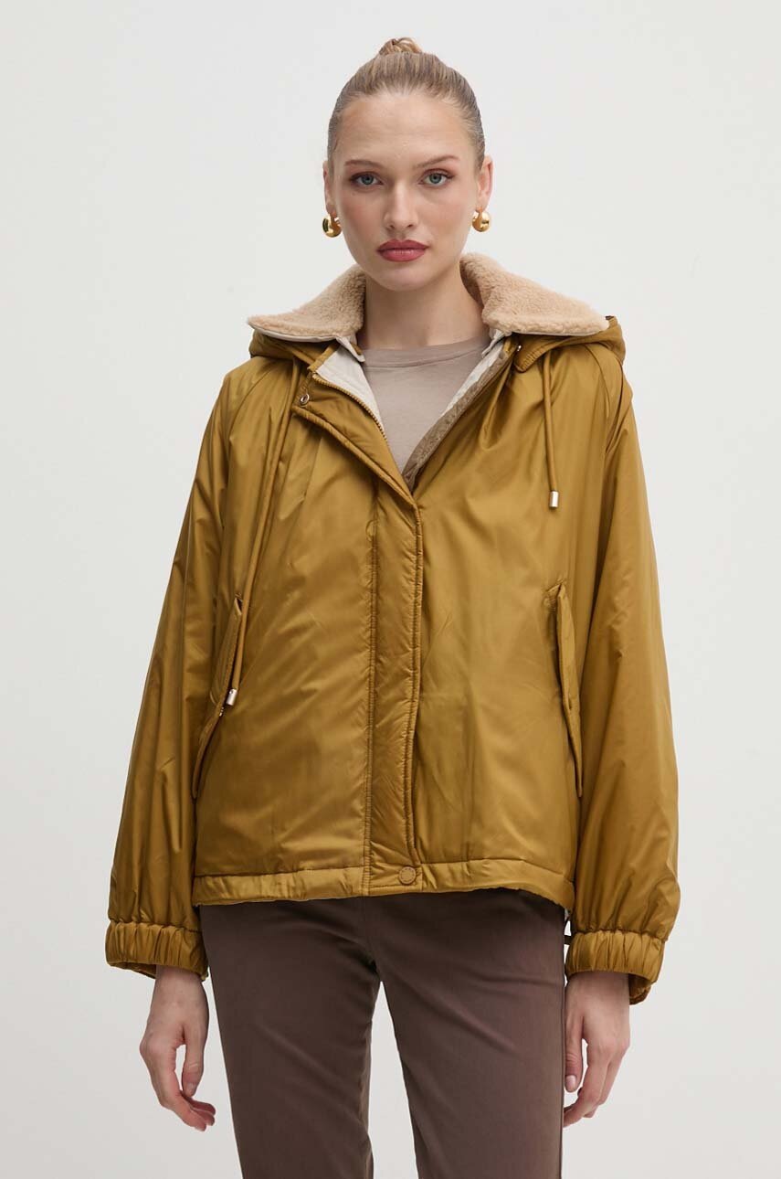 

Яке с две лица Weekend Max Mara в кафяво преходен модел 2425486021600, Кафяв