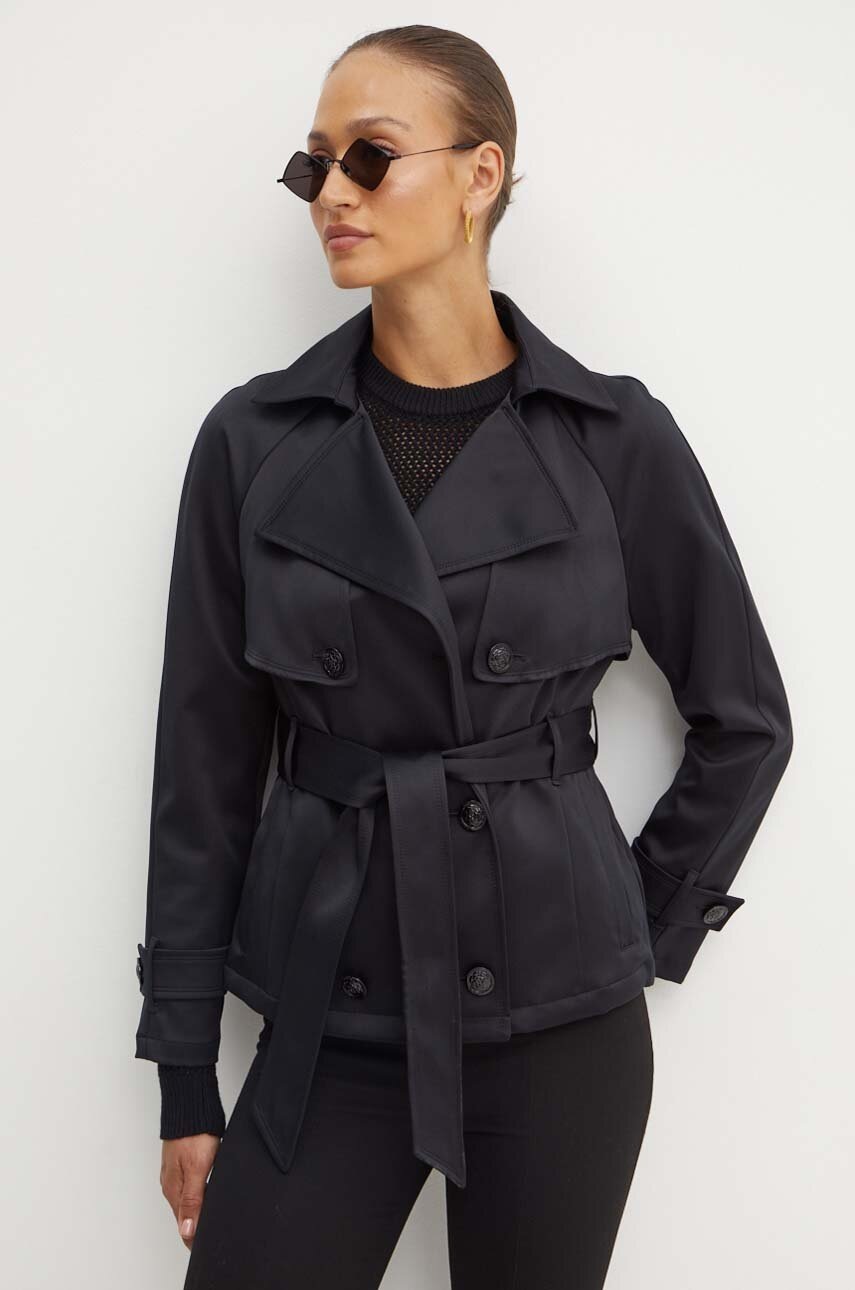 

Яке Guess ANDREA в черно преходен модел W4YL17 WFJ02, Черен