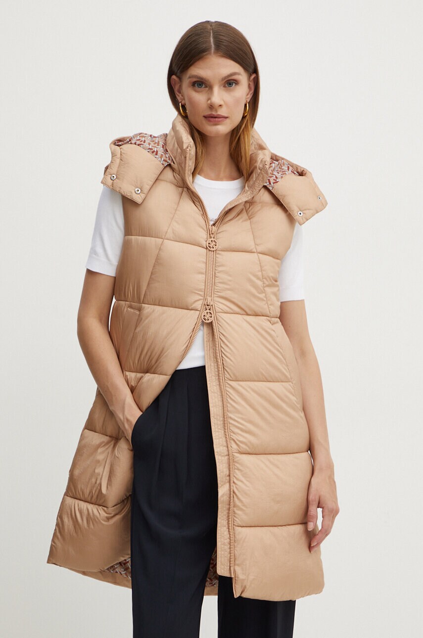 

Елек Guess ELEONORA дамски в бежово зимен модел W4YL09 WGAE2, Бежов