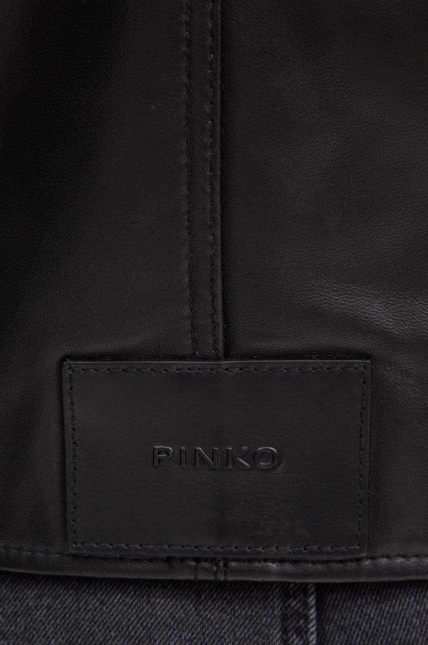 Kožená vesta Pinko