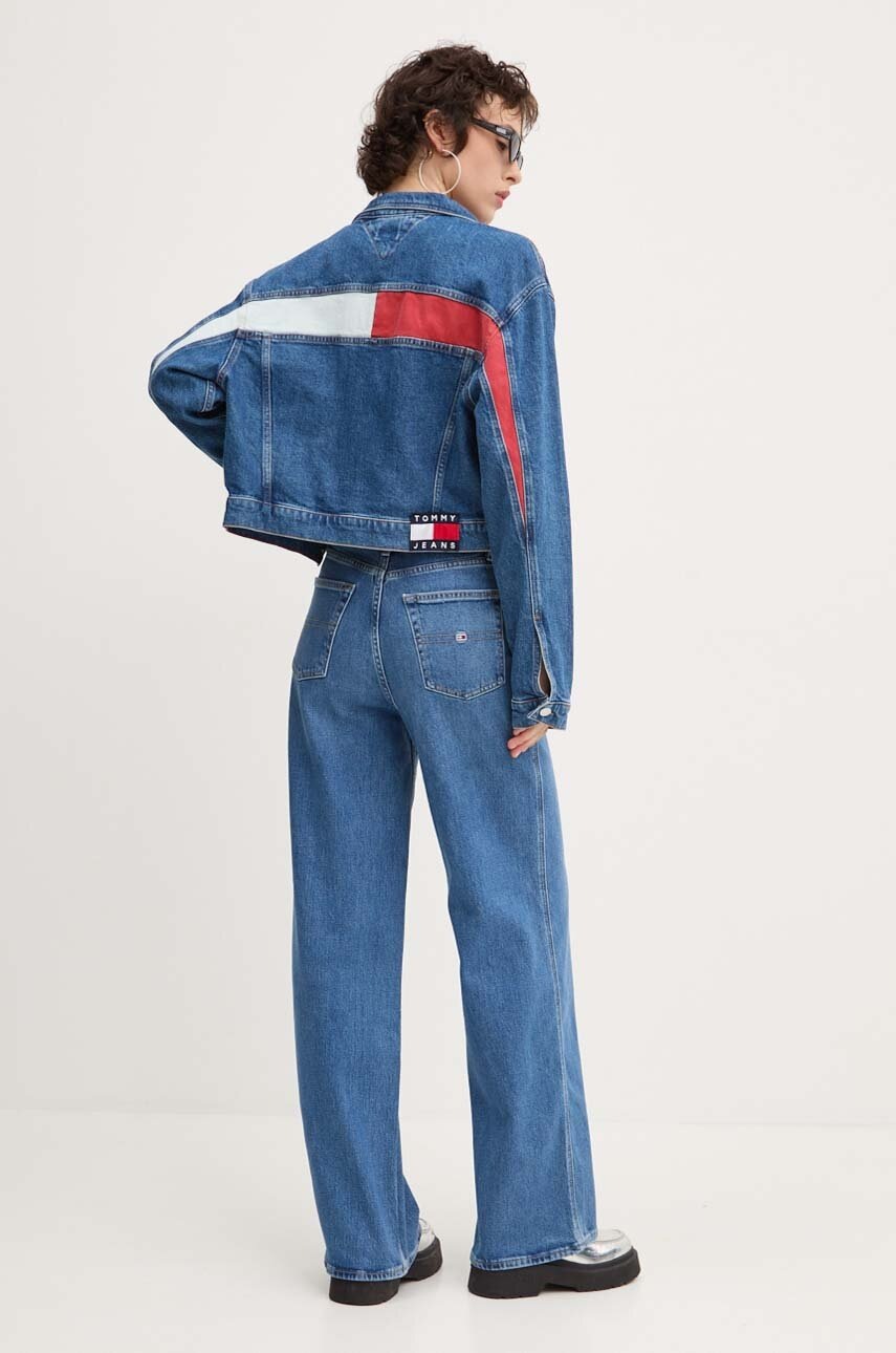 Tommy Jeans Geaca Jeans Femei, De Tranzitie, Dw0dw18207