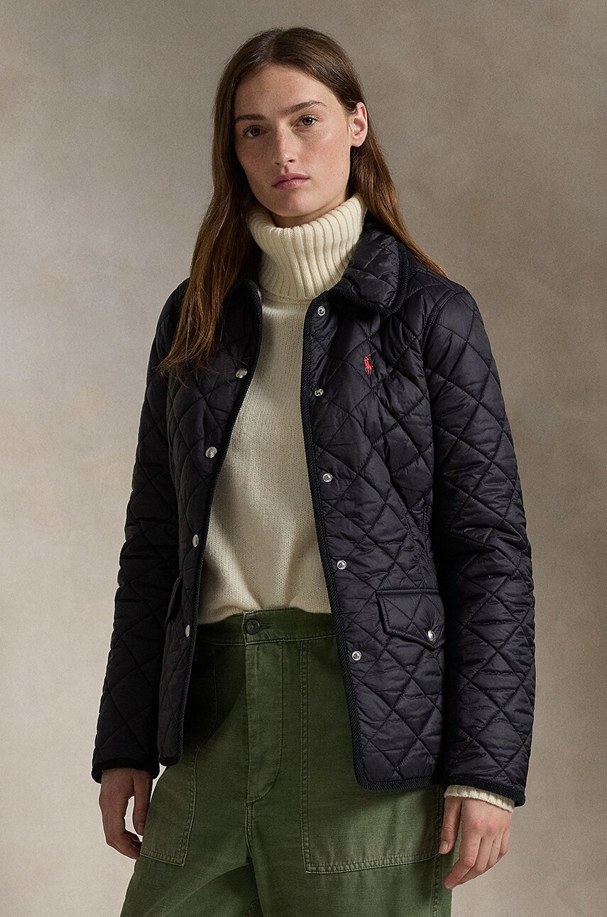 

Яке Polo Ralph Lauren в черно преходен модел 211940996, Черен