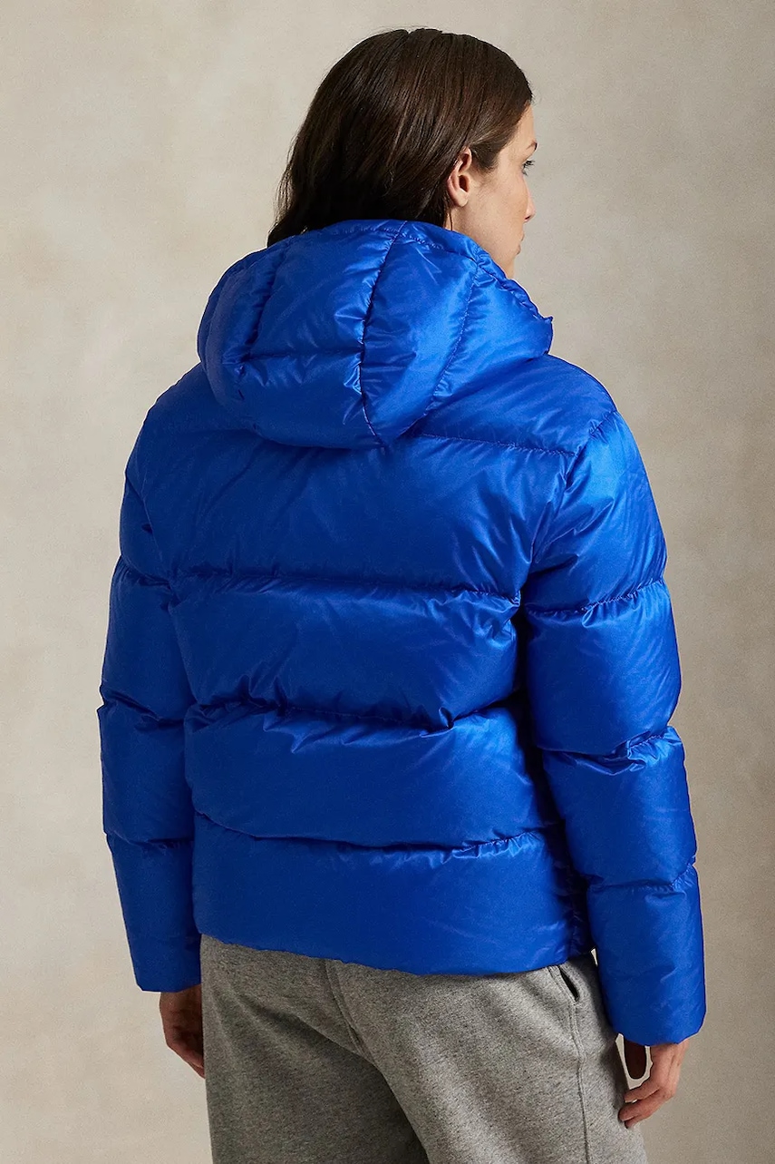 Пуховая куртка Polo Ralph Lauren цвет синий  211932183 Пуховая куртка Polo Ralph Lauren цвет синий  211932183