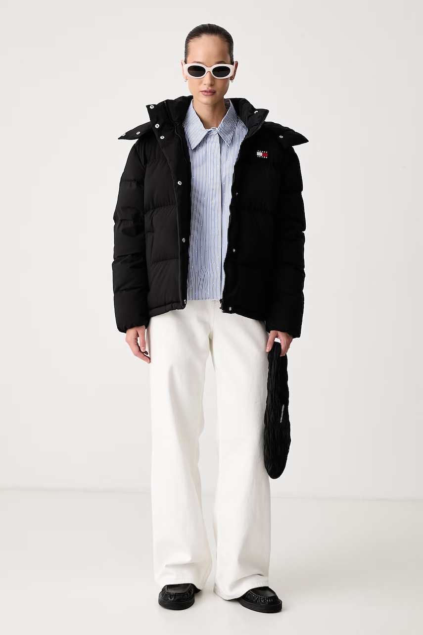 Tommy Jeans πουπουλένιο μπουφάν γυναικείο