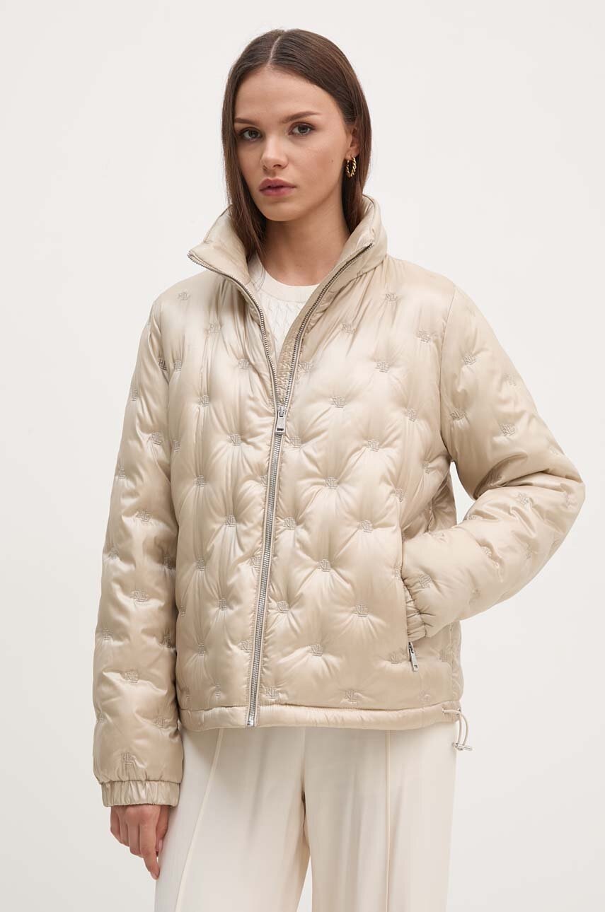 

Пухено яке Lauren Ralph Lauren в бежово зимен модел 297951269, Бежов