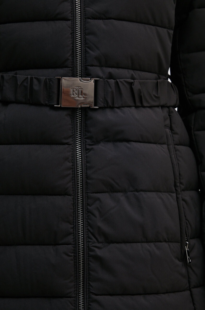 Куртка Lauren Ralph Lauren жіноча колір чорний перехідна 297951283 